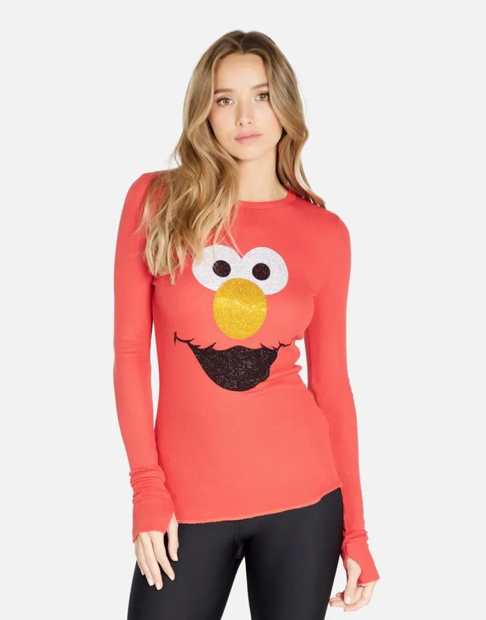 McKinley Crystal Elmo Elmo Women Lauren Moshi Long Sleeve