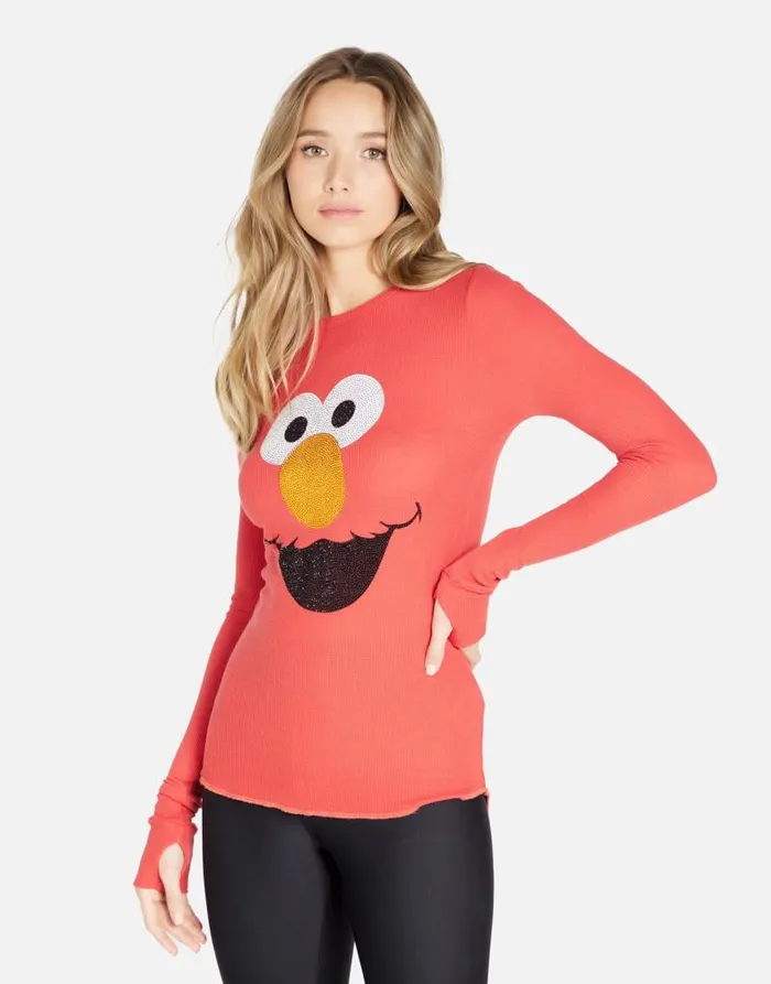 McKinley Crystal Elmo Elmo Women Lauren Moshi Long Sleeve