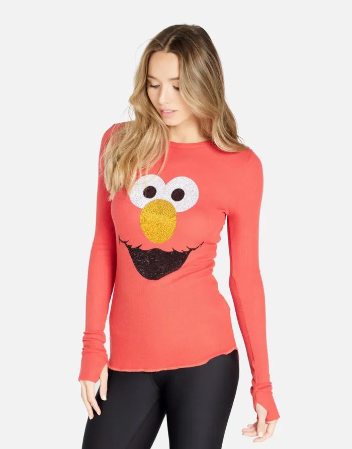 McKinley Crystal Elmo Elmo Women Lauren Moshi Long Sleeve