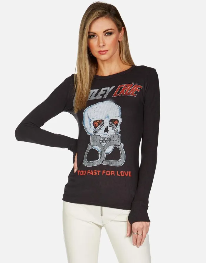McKinley Too Fast For Love Onyx Women Lauren Moshi Long Sleeve