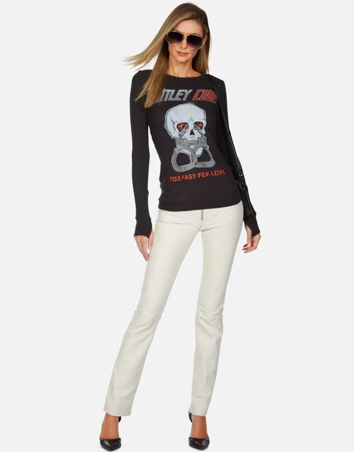 McKinley Too Fast For Love Onyx Women Lauren Moshi Long Sleeve