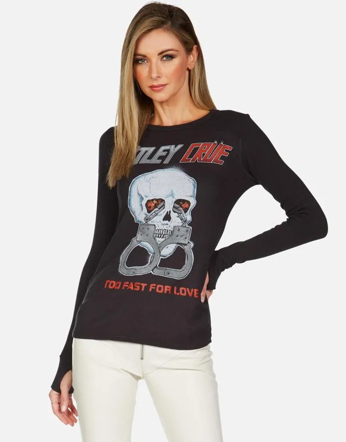 McKinley Too Fast For Love Onyx Women Lauren Moshi Long Sleeve
