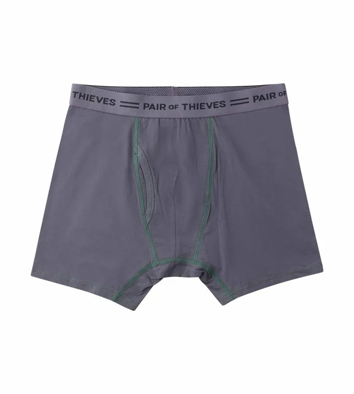 Men 4 Way Stetch Every Day Kit Cotton Stretch Boxer Briefs Green Underwear 3 Pack Pair Of Thieves Boxer Briefs