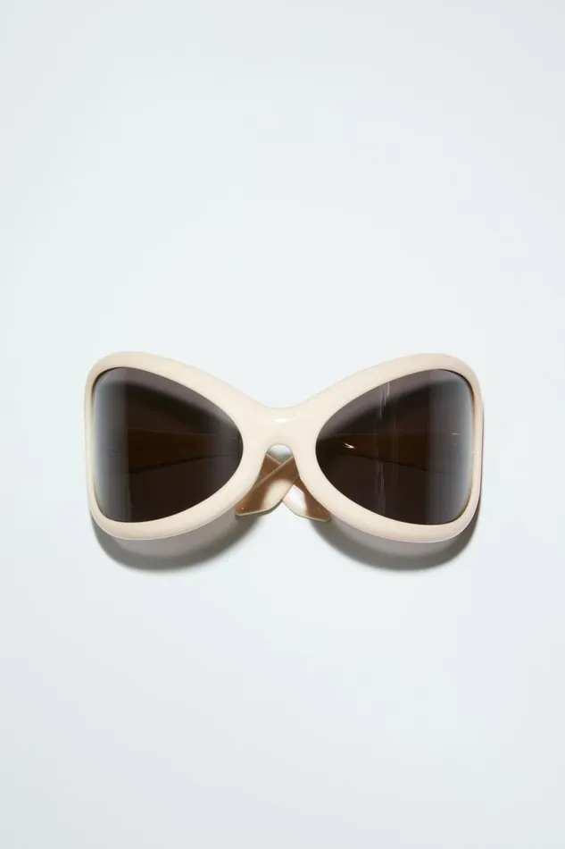 Men Acetate Sunglasses Blackwhite Acne Studios Eyewear