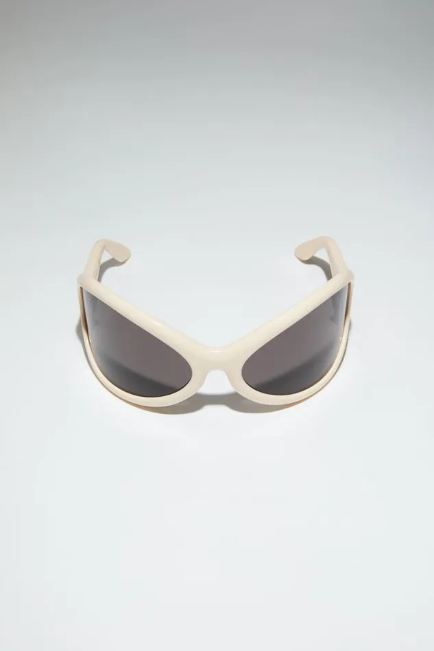 Men Acetate Sunglasses Blackwhite Acne Studios Eyewear