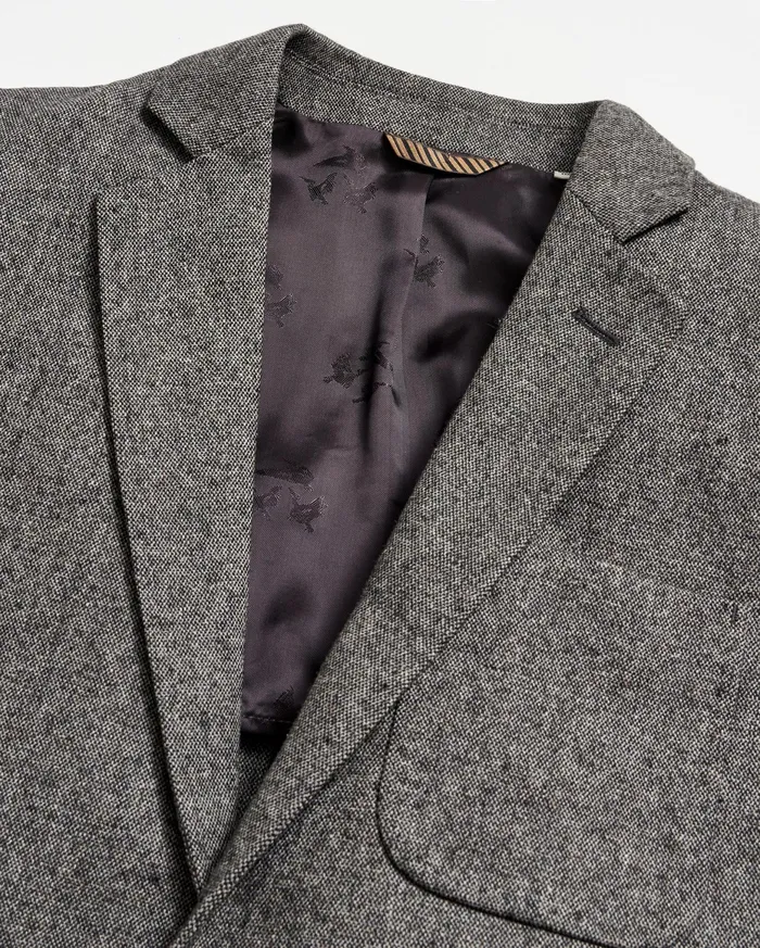 Men Archie Jacket Charcoal Grey Billy Reid Suiting