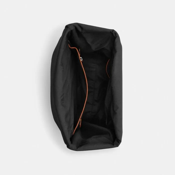 Men Beck Roll Top Backpack Sun Orange Coach Backpacks