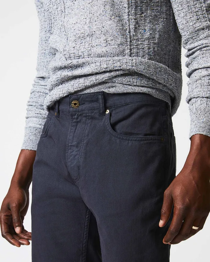 Men Bedford 5 Pocket Pant Navy Billy Reid Bottoms