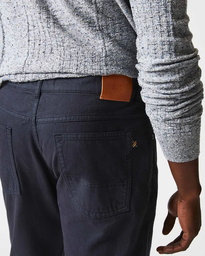 Men Bedford 5 Pocket Pant Navy Billy Reid Bottoms