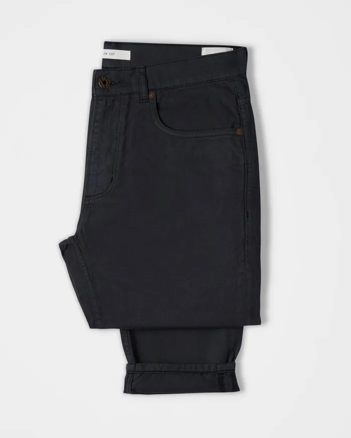 Men Bedford 5 Pocket Pant Navy Billy Reid Bottoms