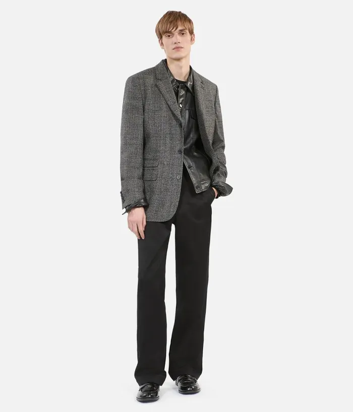 Men Blazers and Suits THE KOOPLES Prince Of Wales Wool Blazer