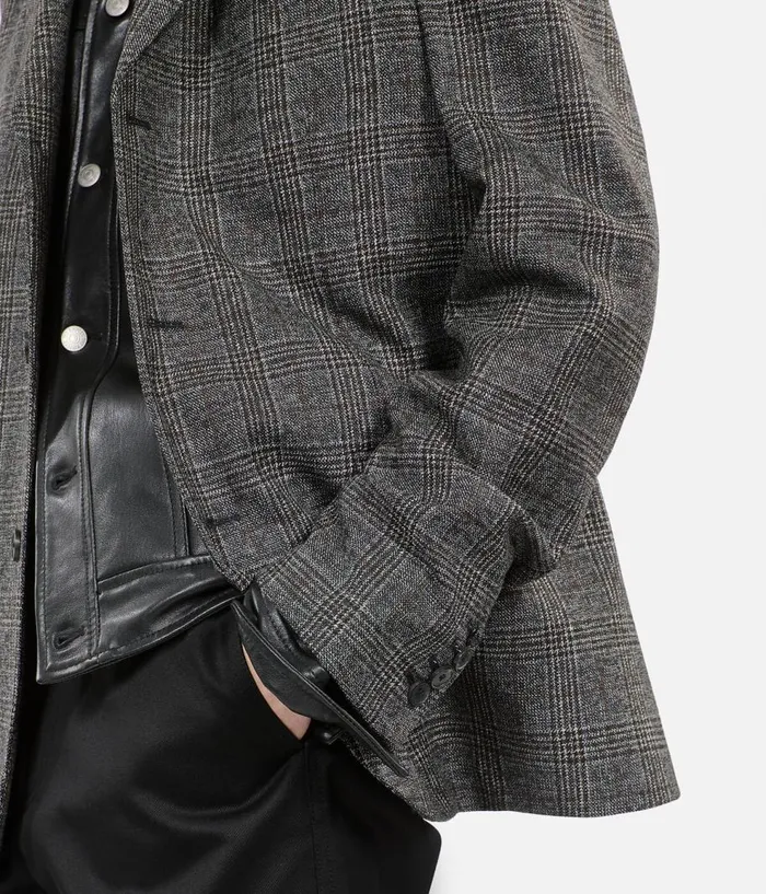 Men Blazers and Suits THE KOOPLES Prince Of Wales Wool Blazer Men Blazers and Suits THE KOOPLES Prince Of Wales Wool Blazer