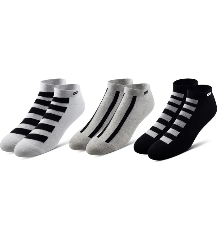 Men Bowo Cushion Low Cut Assorted Socks 3 Pack 1034189999 Pair Of Thieves LowCut