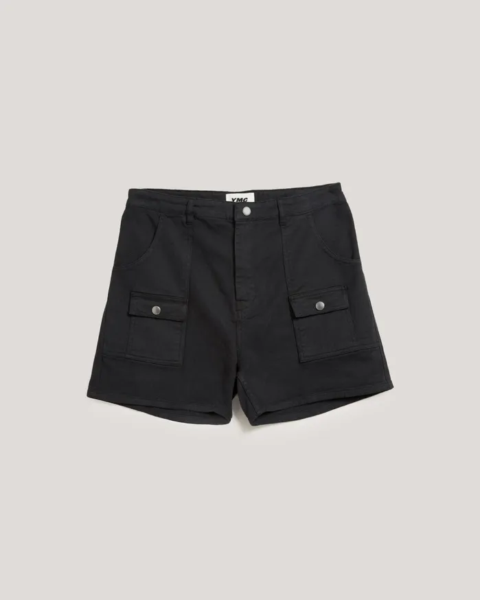 Men Bush Short Black YMC Trousers and Shorts