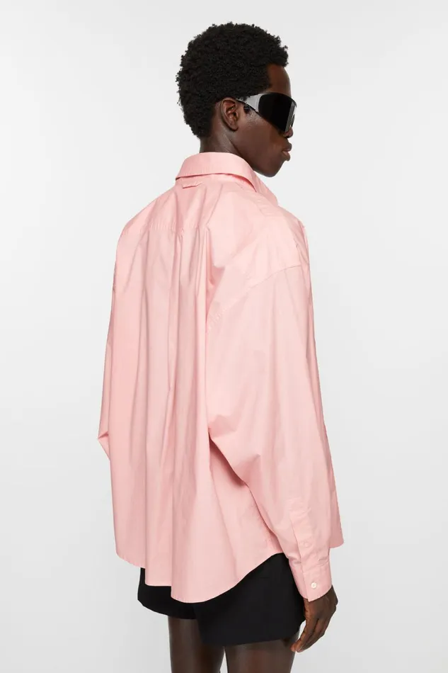 Men Buttonup Shirt Pink Acne Studios Shirts