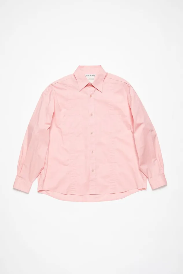 Men Buttonup Shirt Pink Acne Studios Shirts