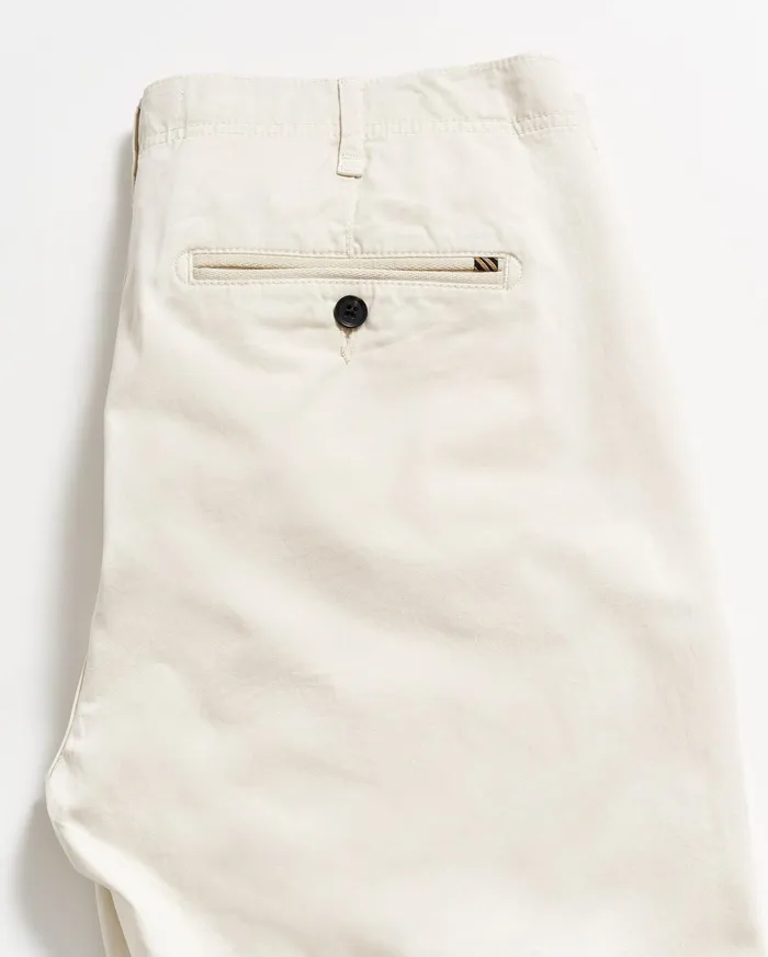 Men Chino Pant Eggshell Billy Reid Bottoms