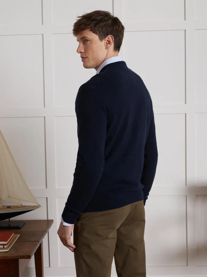 Men Clothing Cyrillus VNeckline Sweater 8211 The Cashmere Collection