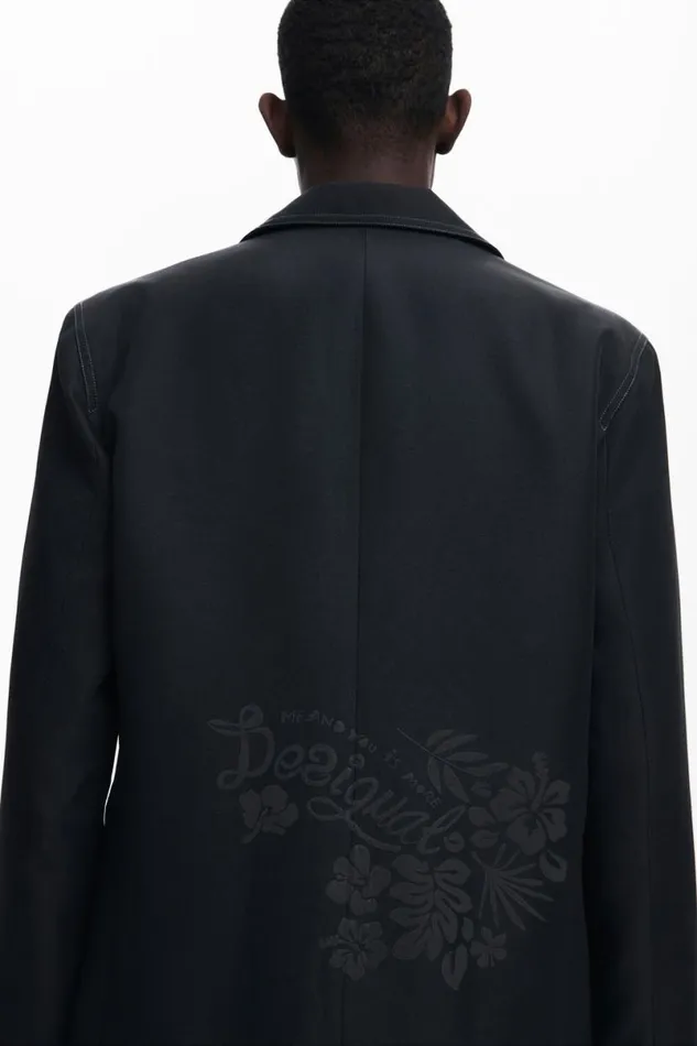 Men Coats And Jackets Desigual Blazer With Contrast Stitching