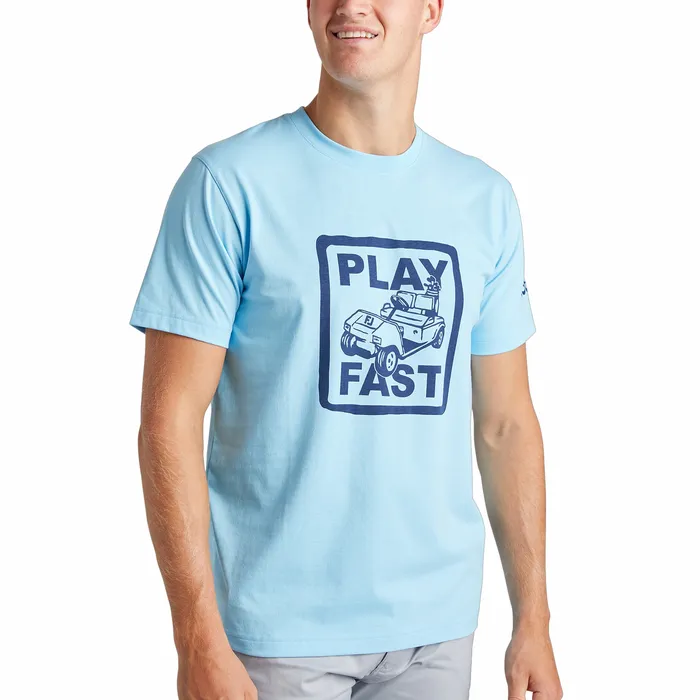 Men FootJoy Heritage Golf Cart Graphic Tee Shirts