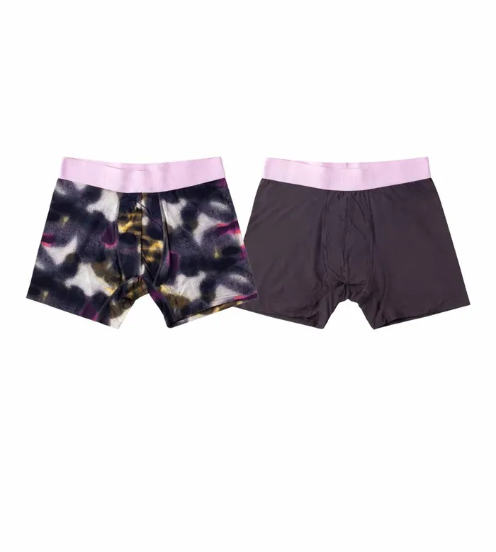 Men Hustle Boxer Briefs Slate Underwear 2 Pack Pair Of Thieves Boxer Briefs