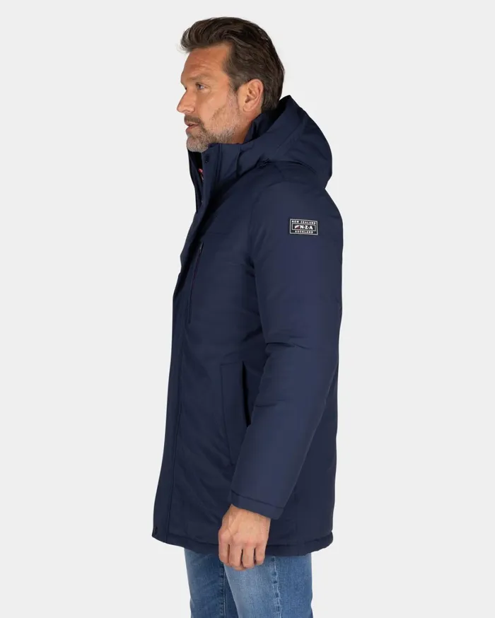 Men Jackets NZA New Zealand Auckland Dark Blue Parka With Standing Collar 8211 Winter Navy Men Jackets NZA New Zealand Auckland Dark Blue Parka With Standing Collar 8211 Winter Navy