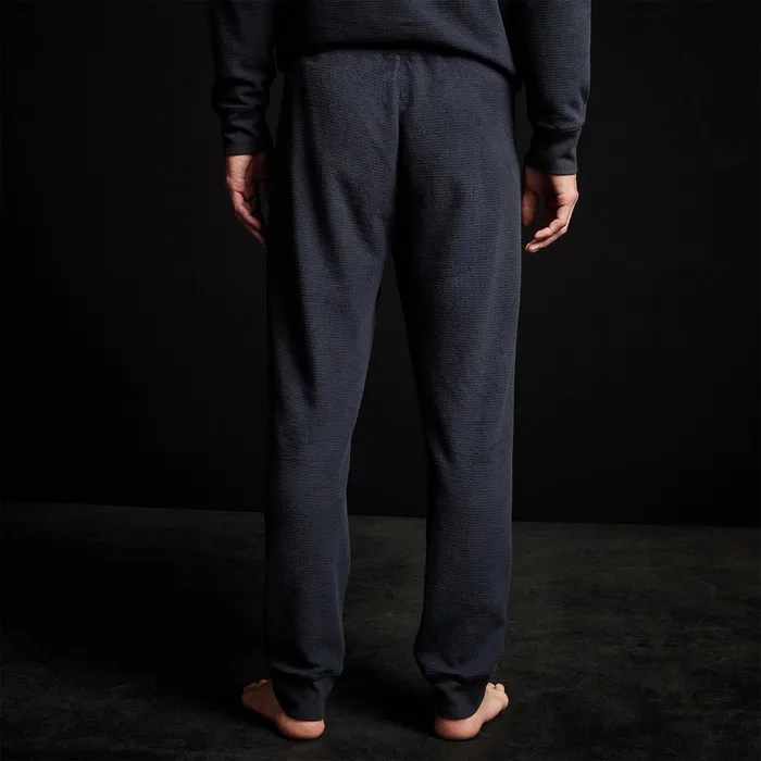 MEN James Perse CASHMERE COLLECTION Thermal Knit Lounge Pant French Navy