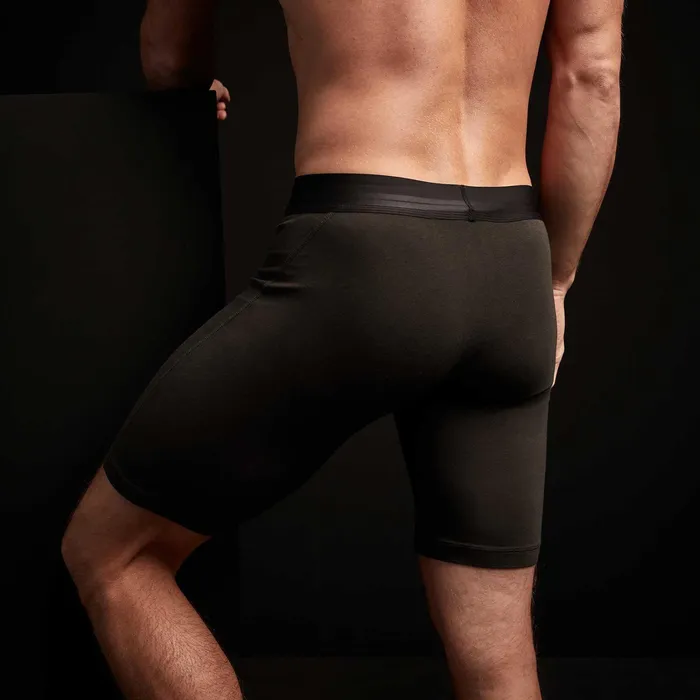 MEN James Perse CLASSICS Elevated Lotus Sport Boxer Long Carbon