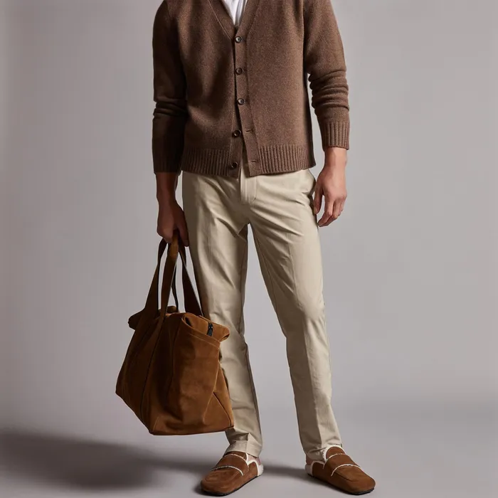 MEN James Perse Performance Bottoms Performance Trouser Sand