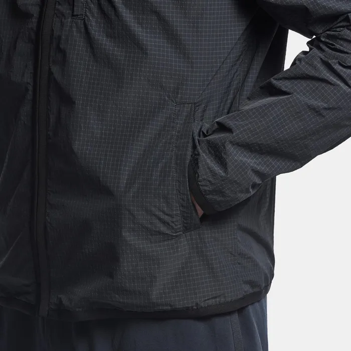 MEN James Perse Performance Jackets YOSEMITE High Tech Ripstop Shell Jacket Black