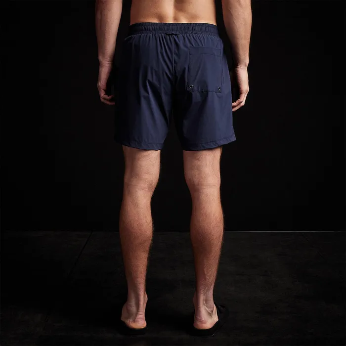 MEN James Perse Performance Swim YOSEMITE Split Hem Board Short True Navy