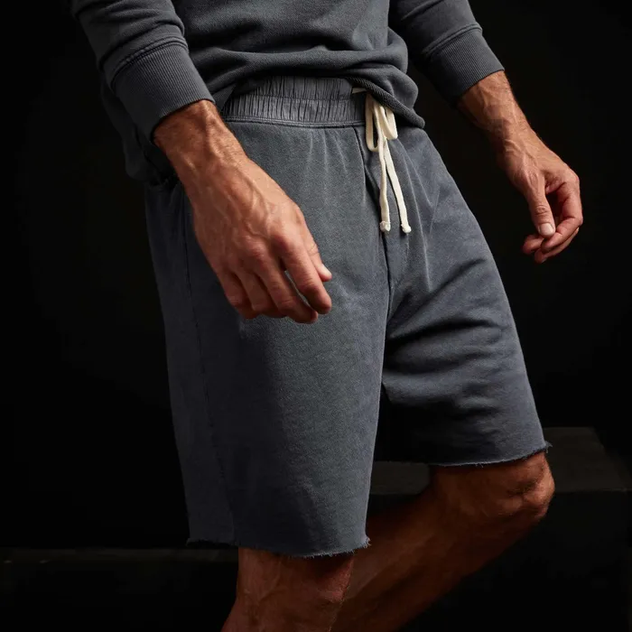 MEN James Perse SHORTS Vintage French Terry Contrast Waist Short Maine Pigment