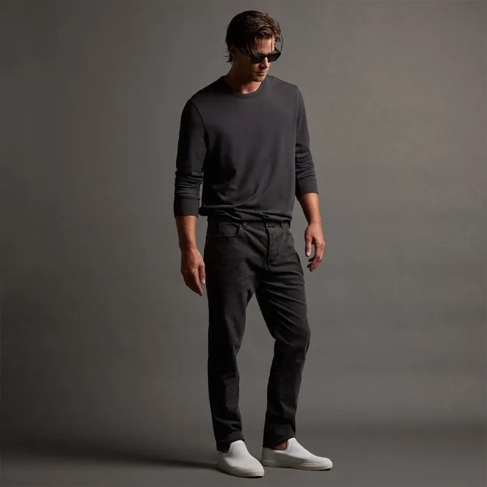 MEN James Perse SWEAT TOPSBOTTOMS Crisp Cotton Terry Pullover Magma
