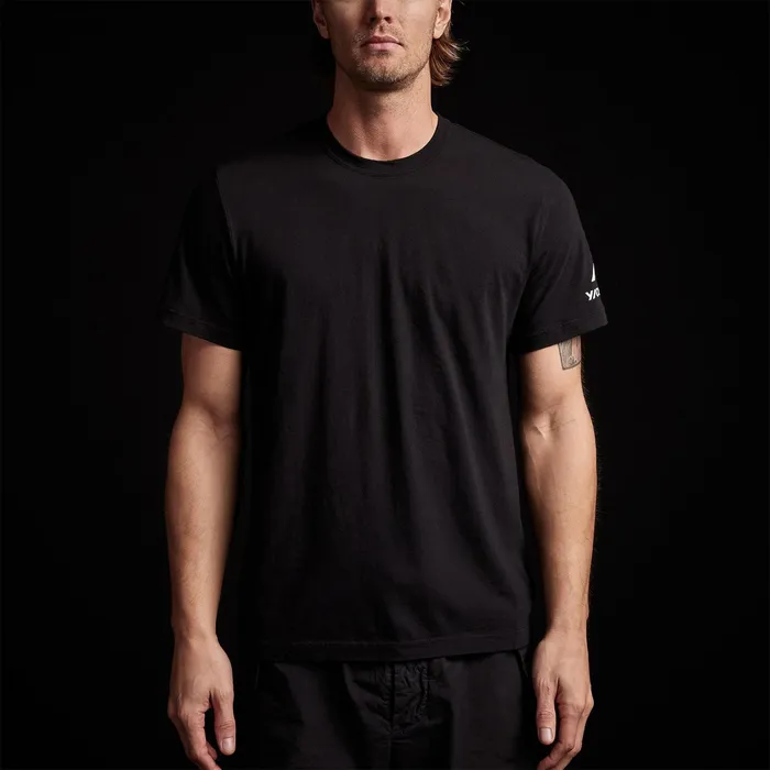 MEN James Perse TSHIRTS Short Sleeve Retro Stripe Graphic Black