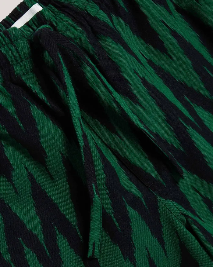 Men Jay Short Green Multi YMC Trousers and Shorts