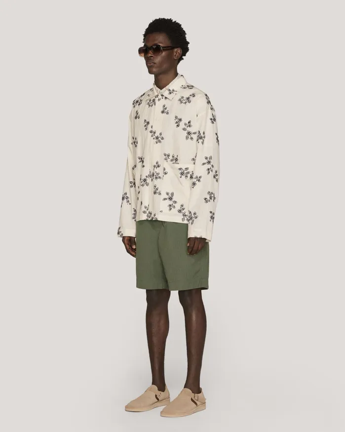 Men Jay Short Green YMC Trousers and Shorts