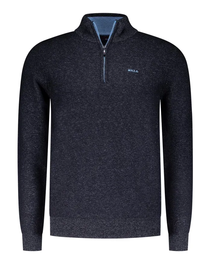 Men Knitwear NZA New Zealand Auckland Navy Pullover With Elastane 8211 Winter Navy Men Knitwear NZA New Zealand Auckland Navy Pullover With Elastane 8211 Winter Navy