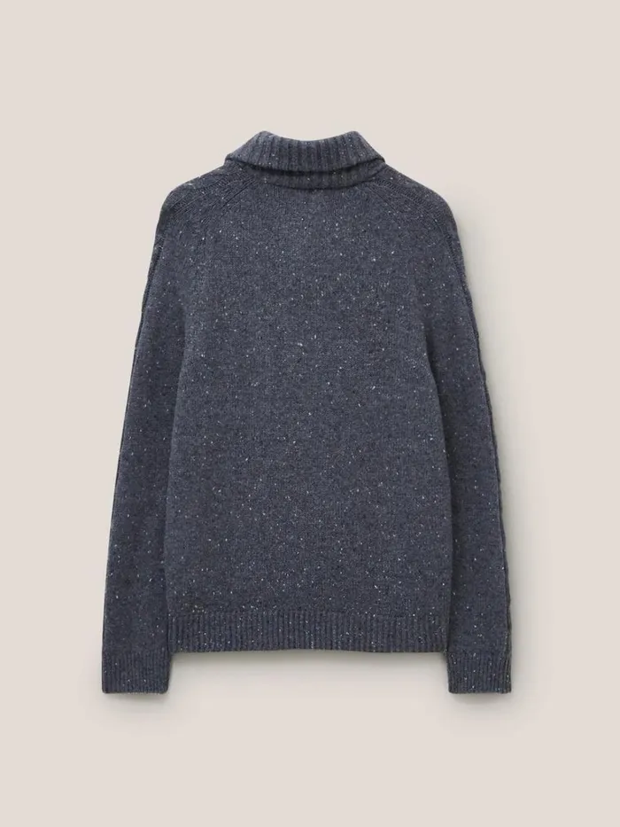 Men KNITWEAR White Stuff Arundel Shawl Charcoal Grey Men KNITWEAR White Stuff Arundel Shawl Charcoal Grey