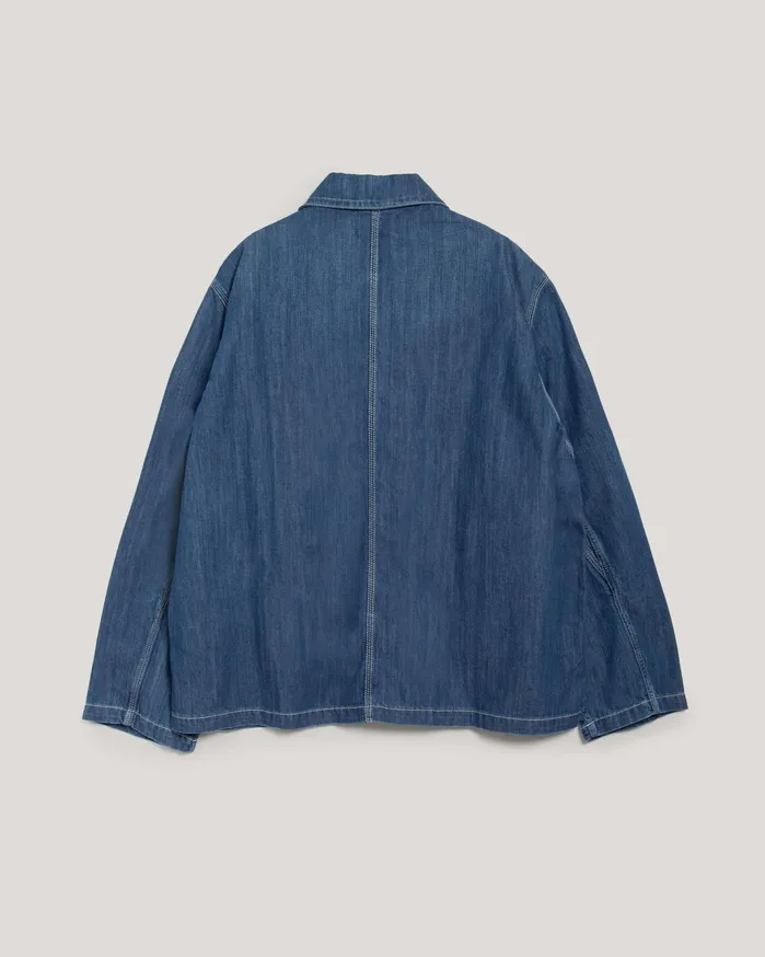 Men Labour Chore Jacket Indigo YMC Outerwear