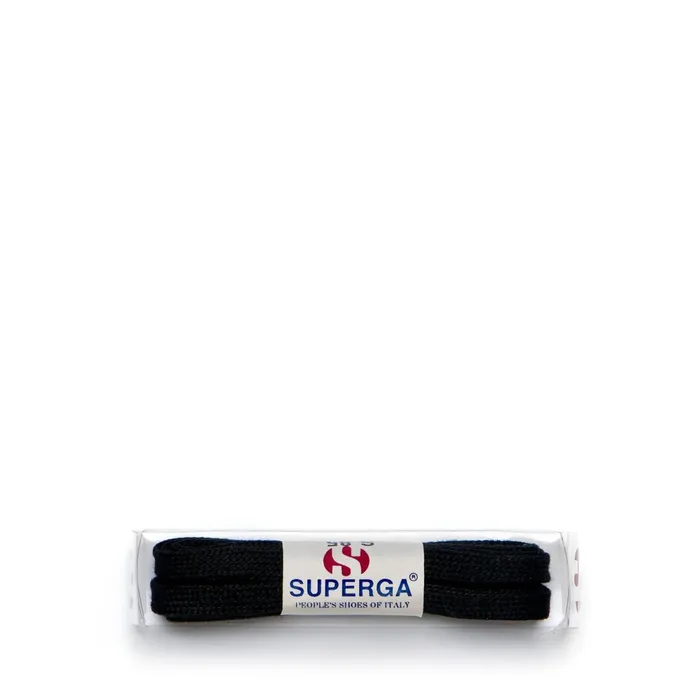 Men LACES Unisex Color Laces Laces BLACK Superga Shoe Laces
