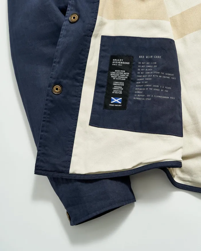 Men Leroy Shirt Jacket Carbon Blue Billy Reid Jackets and Outerwear