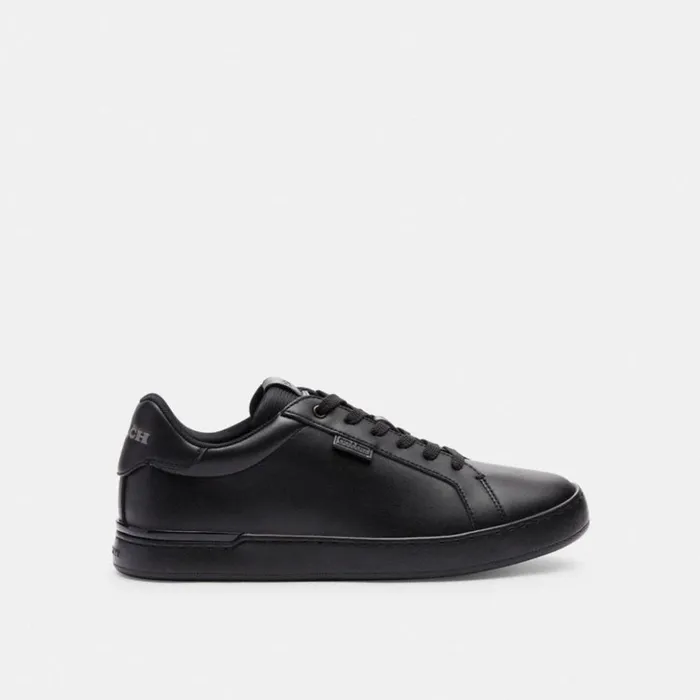 Men Lowline Low Top Sneaker Black Coach Sneakers