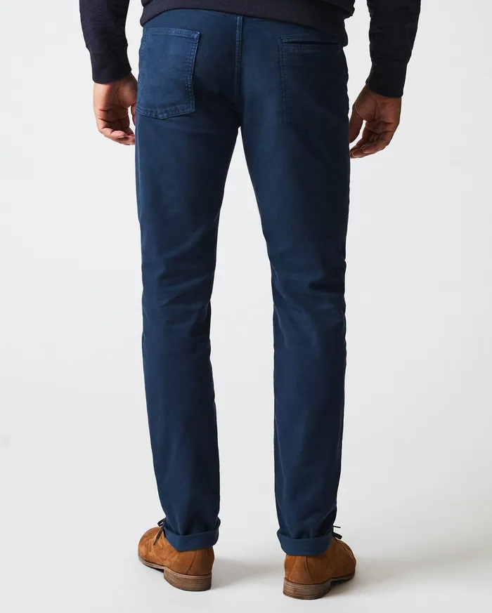 Men Moleskin Jean Carbon Blue Billy Reid Bottoms