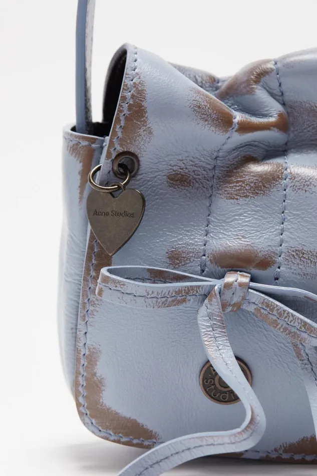 Men Multipocket Micro Bag Lilacbrown Acne Studios Bags