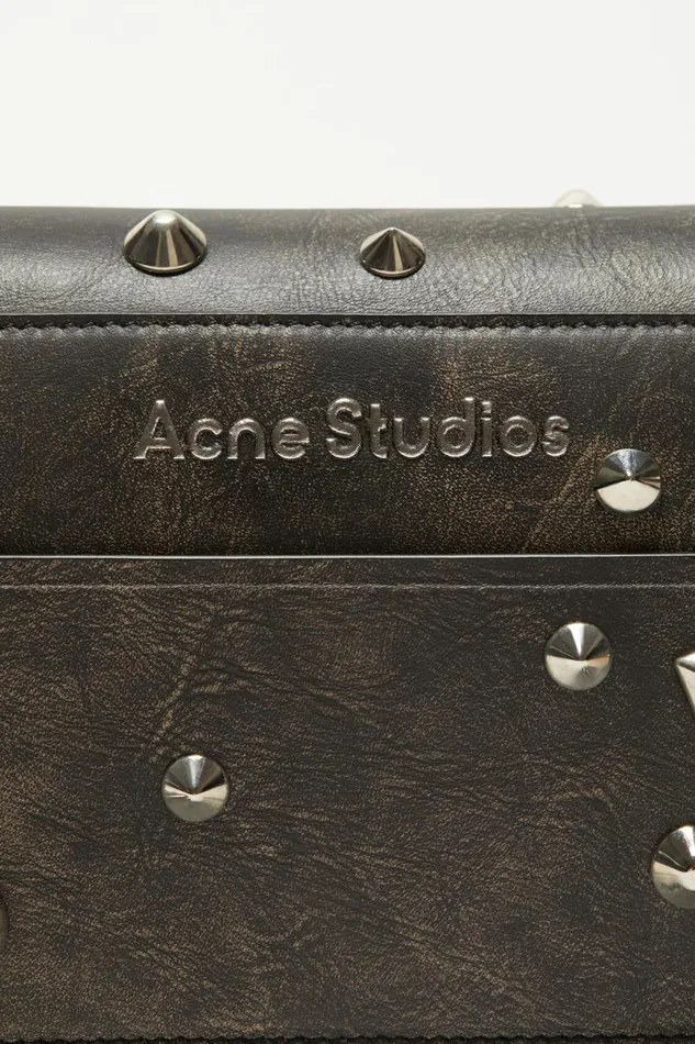 Men Musubi Shoulder Bag Dark Brown Acne Studios Bags