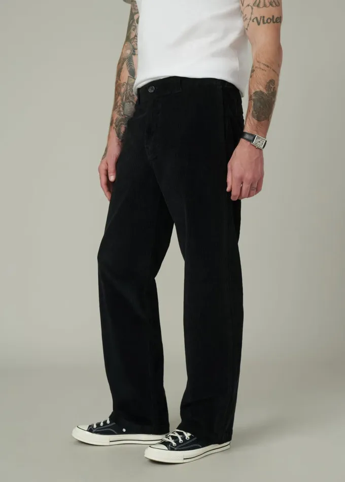 Men Pants Trousers Joe039s Jeans RELAXED CORD TROUSER 32quot Black