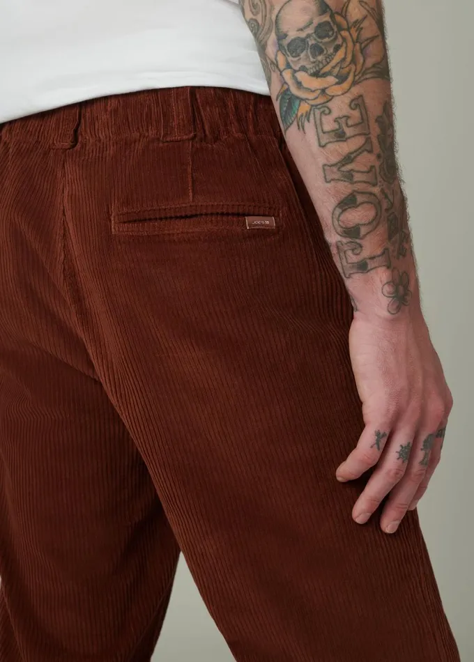 Men Pants Trousers Joe039s Jeans RELAXED CORD TROUSER 32quot Mocha Bisque