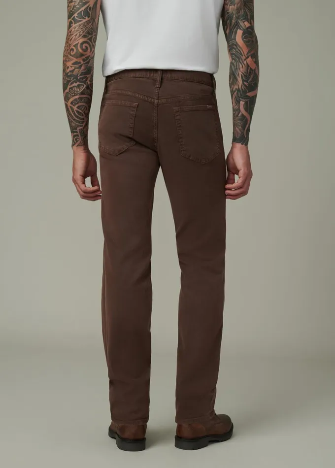 Men Pants Trousers Joe039s Jeans THE BRIXTON TWILL Chocolate Martini