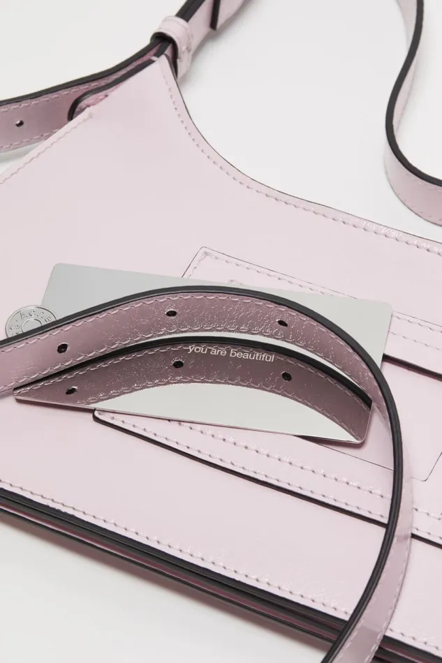 Men Platt Mini Shoulder Bag Baby Pink Acne Studios Bags
