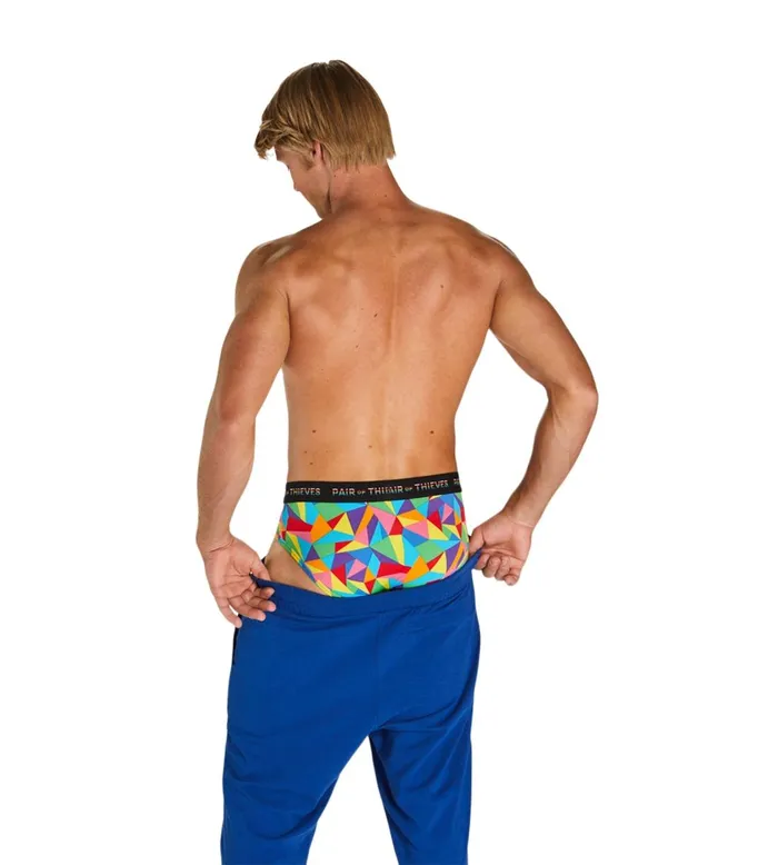 Men Pride Superfit Briefs Rainbow Underwear 1 Pack Pair Of Thieves Briefs